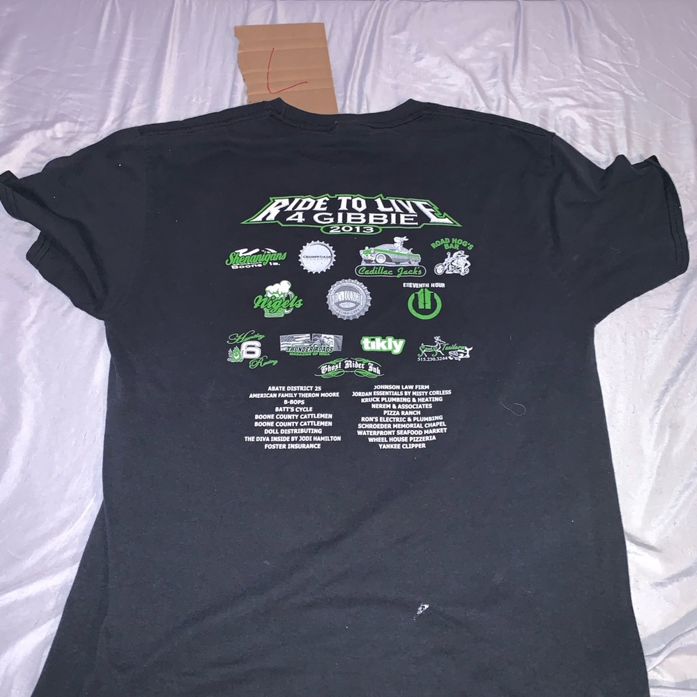 A little paint on the shirt still great